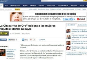 “La Chaparrita de Oro” celebra a las mujeres chiquitas: Martha Debayle