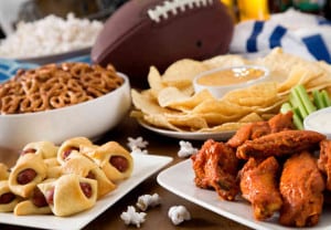 Botanas para el Super Bowl