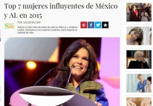 Top 7 mujeres influyentes de México y AL en 2015