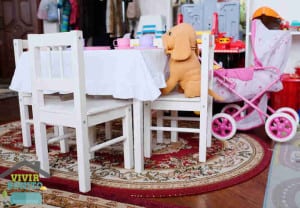 Empty children's playroom