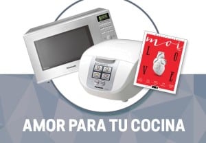 Microondas y arrocera Panasonic
