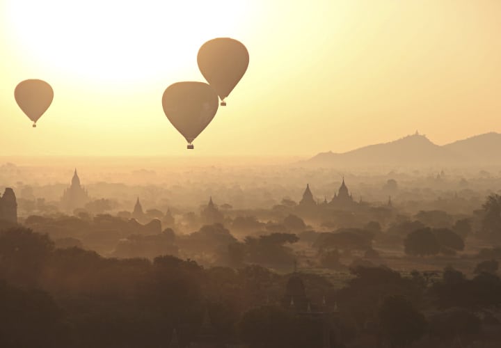 Globo Bagán Myanma