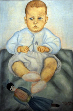 Imagen 6-retrato de Isolda su sobrina 1929