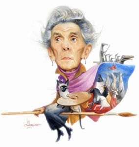 18. caricatura Leonora