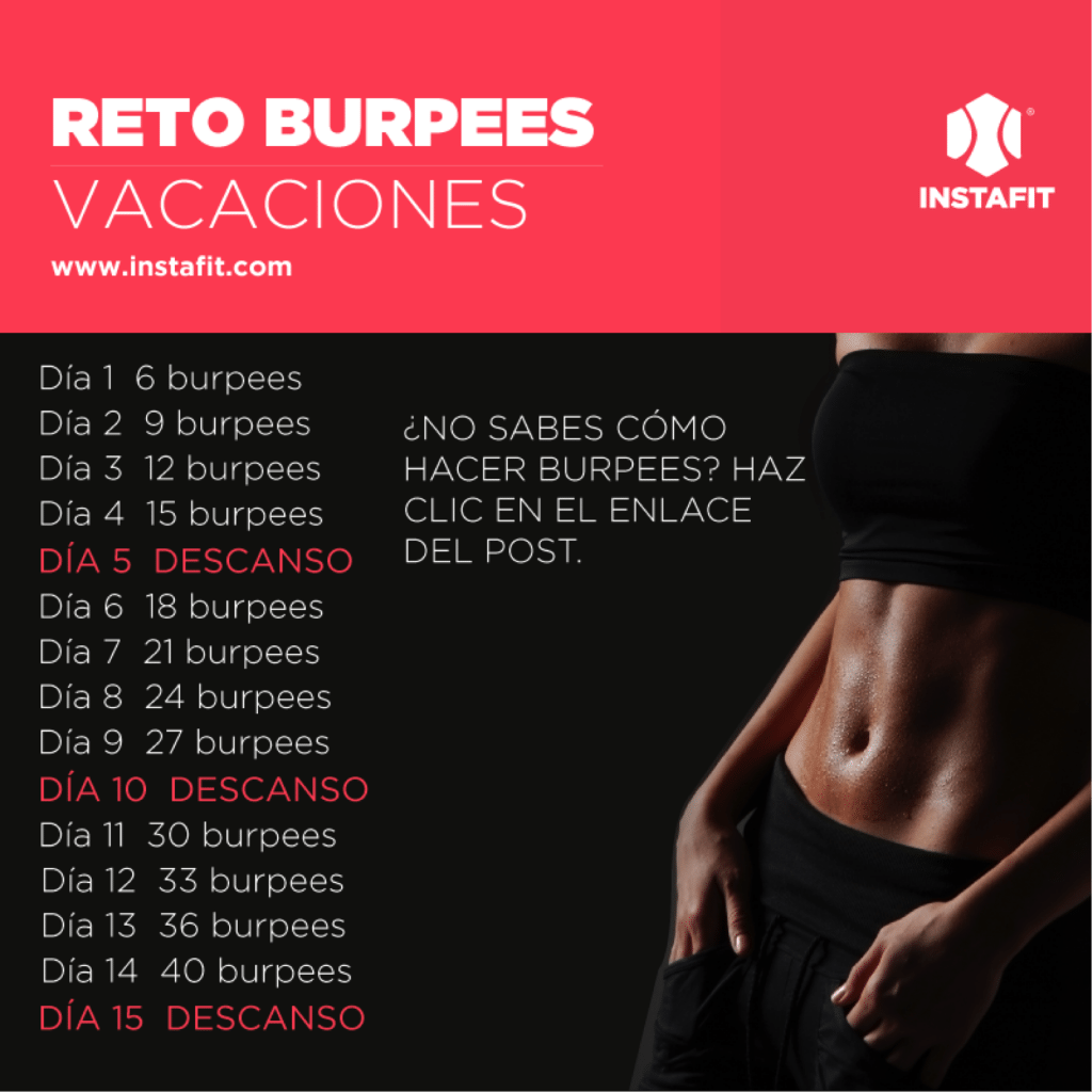 Reto burpees